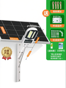 Human Body Sensing Solar Outdoor Lighting