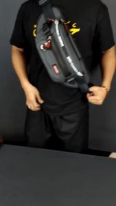 Tas Selempang Pria Wanita Anti Air Polo Amstar Terbaru Waistbag Tas Pinggang Waterproof