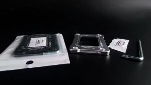 1700 1800 Intel 12th/13th Gen CPU Tấm Bảo Vệ Chống Uốn Cong Giá Đỡ Bằng Nhôm Nguyên Khối Đen/Bạc Cho Phụ Kiện Phần Cứng Máy Tính