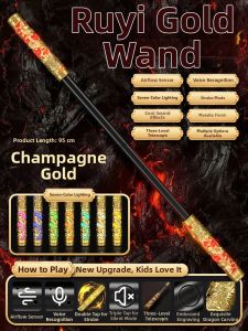 YANGBEI | Extendable Light-up Kids Golden Cudgel