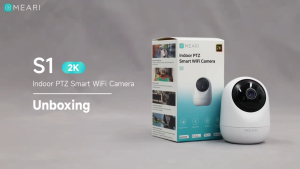 MEARI S1 Plus 3MP Smart WiFi Indoor IP Camera Pan Tilt Motion Detection Cloud & SD Card Storage