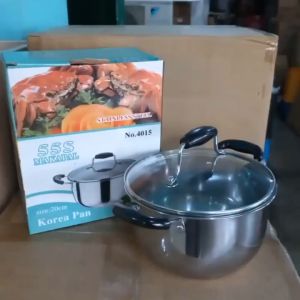 Oneline 55S Makapal 4015 Korea Pot Glass Cover 20cm