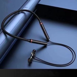 ชุดหูฟังบลูทูธไร้สายหูฟังชนิดคล้องคอแม่เหล็กใหม่แบบแขวนใช้ได้นานเป็นพิเศษใช้แบตเตอรี่แบบ In-Ear ใช้ได้ทั้งโทรศัพท์และ IPX3กันน้ำใช้ได้ทั้งชายและหญิงชุดหูฟังสำหรับออกกำลังกายไมโครโฟนชุดหูฟังบลูทูธ