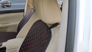 SEAMETAL Universal Leather Car Seat Covers Front Back Seat Cushion Protection