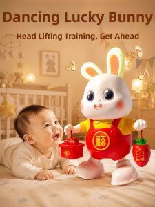 FANMIAO | Interactive Head-up Training Electric Bunny Toy