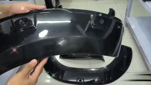 GECA HILUX REVO 2015-2021 FENDER FLARE RFF08 BLACK (11711)