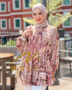 Baju Atasan Kemeja Wanita Terbaru Qinar Shirt by Mdly