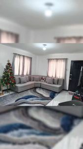 LIRA WITH 9 PCS PILLOWS ELEGANT CORNERED SOFA SET - HATCHIES CORNER