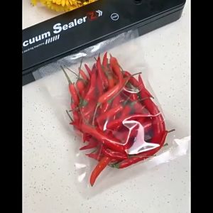 ONE-C859 Vacum Sealer FREE 10PCS Plastik Embos Alat Vacum Makanan Frozen Mesin Press Plastik