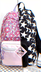 tas Convers all star premium bintang pink bintang hitam/ransel Converse/bagpack/tas murrrah
