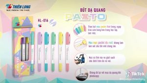 Bút Lông Màu Thiên Long Fiber Pen Washable SWM-C006 - 36 Màu- Viết Được Nét Mảnh Nét To- Mực rửa được