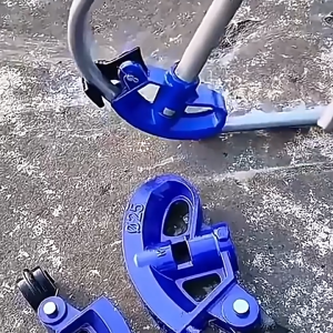 Máy uốn ống 3/4in 1/2in 1in - Dụng cụ bằng tay mạ kẽm - Hỗ trợ ống dẫn 1/2in