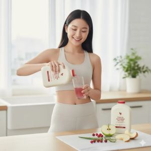 (NEW STOCK) Forever Aloe Berry Nectar 1L – Refreshing Aloe Vera Gel Drink with Natural Berry Flavour | Promotes Digestive & Immune Health