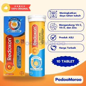 Redoxon Triple Action isi 10 / 20 Tablet - TERMURAH TERLARIS READY STOCK