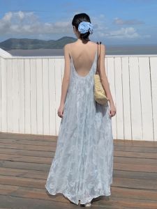 CHANGTONG | French Stylish Summer Maxi Dress