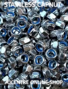 10pcs - 3mm - 12mm MM Stainless Lock Nut /Nylon Locknut M3 M4 M5 M6 M8 M10 M12 STAINLESS 304 METRIC