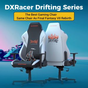 DXRacer Drifting Series EPU Leatherette Sit Better Game Longer Gaming Chair L Size - Black