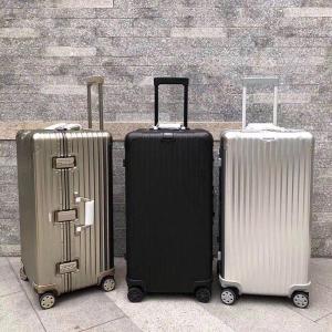 Qieyin Garden | Aluminum Magnesium Alloy Large Capacity Travel Luggage 26/28/30/32/34 Inch