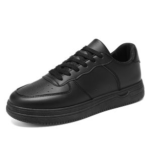 Mens Summer Black Casual Sneakers Anti-slip Waterproof