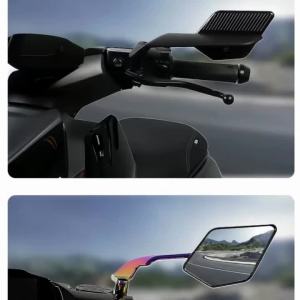 Universal Adjustable Motorcycle Wind Wing Side Rearview Mirrors For YAMAHA MT07 KTM 250 DUKE 990 Ducati V4 Kawasaki Z90 Suzuki