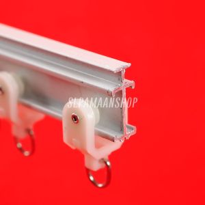 ลูกล้อผ้าม่านรางดัดมือ ลูกล้อรางดัดโค้ง 1ห่อมี 5ตัว ผู้ใช้สำหรับรางดัดมือ