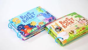 Montessori Baby Busy book My First Quiet Book Paste Early Learning Education Toy Children Toy Matching Game for Babies 2 3 Years