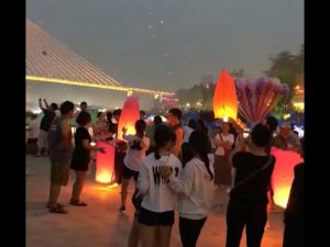 5pcs Sky Lantern Lantern to Release White/Red Wishing LanternParty and Memorial Supplies