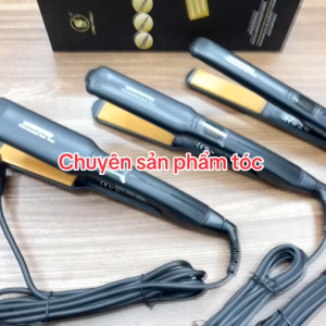 Máy Duỗi Tóc Cao Cấp JADEEMPRESS 802 Bản Trung 3.5cm Chống Dính Ceramic Màn Hình LCD Tiện Dụng Cho Làm Thẳng Uốn Xoăn Cụp