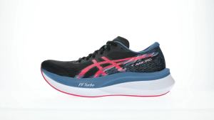 ASICS Women MAGIC SPEED 4 Running Shoes in Black/Winter Sea