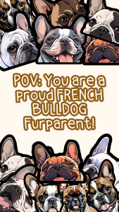 FRENCH BULLDOG PEEKER STICKERS (WATEPROOF AND SCRATCH PROOF VINYL LAMINATED STICKER)