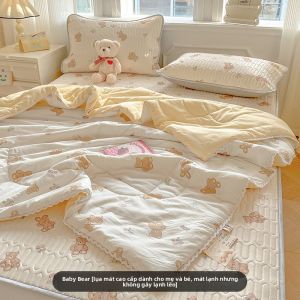 KAMONI | Drap Giường Lụa Băng Giá và Bộ 4 Món Mùa Hè