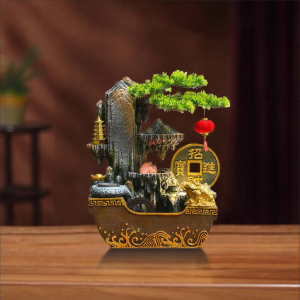 YISHI | Trang Trí Phong Thủy Bánh Xe Nước May Mắn