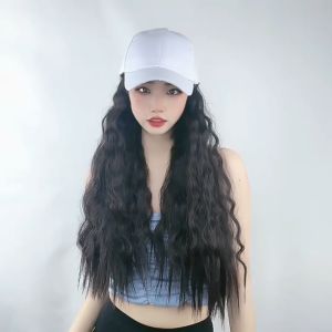 [TẶNG LƯỚI] Nón mũ tóc giả nguyên đầu xoăn đũa dài 60cm - NÓN TÓC ĐŨA