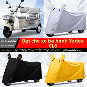 Bảo Vệ Chống Nắng và Mưa cho Xe Đạp Ba Bánh Yadea CL6