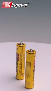 Kingever AAA R03P Battery 2PCS/Pack High Power Extra Heavy Duty battery Golden Series
