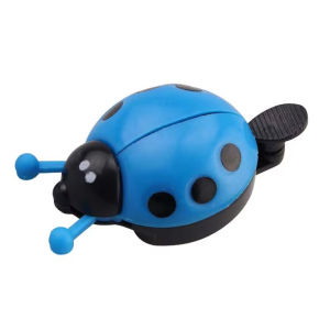 PINMOAP 1PC Ladybug Bicycle Bell Is Loud Sturdy Durable And Loud Pvc Bicycle Horn Is Suitable For Mountain Road Bicycles