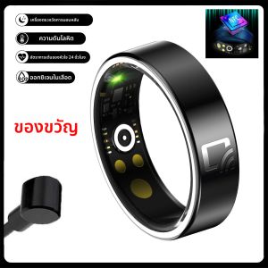 R20 เซรามิคแหวนสมาร์ท 2025 รองรับ NFC Access Control Ultra Thin สําหรับผู้ชายผู้หญิง Heart Rate ความดันโลหิตออกซิเจน IP68 กันน้ํา