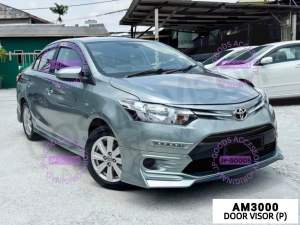 Toyota Vios 2014 2015 2016 2017 2018 2019 Door Visor / Window Vent Visor Deflectors ( MADE IN MALAYSIA )