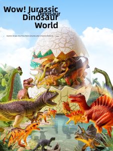 HUANGEN | Simulation T-Rex Dinosaur Egg Model Toy for Boys
