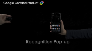 MiLi MiTag Go Smart Finder for Android Bluetooth Tracker Location Finder Work with Google Find My Device [Black]