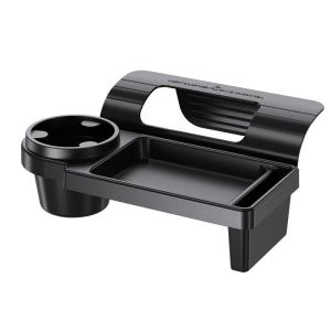 Aitemay 2Pcs Car Window Hanging Organizer Multifunctional Door Side Storage Rack with Phone Slot Vehicle Interior Sundries Holder