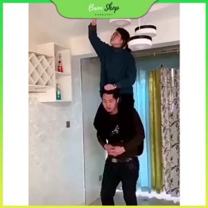 ไม้ปัดฝุ่นยาว ไม้ปัดฝุ่นยืด ที่ปัดฝุ่น ที่ปัดฝุ่นเพดาน ไม้ปัดฝุ่นบ้าน ไม้กวาดหยากไย่ ยืดได้ 2