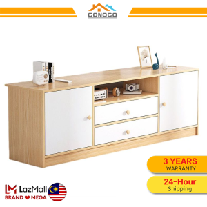 CONOCO TV Cabinet Modern Simple New 2025 Floor-standing TV Cabinet For Household Use Storage Locker Wooden TV Brackets 電視櫃