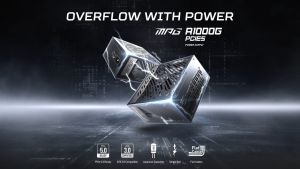 MSI MPG PCIE5 Series ATX 3.0 80+ Gold Full-Modular Power Supply - A850G/A1000G