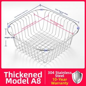 Luxurious Stainless Steel Kitchen Dish Rack