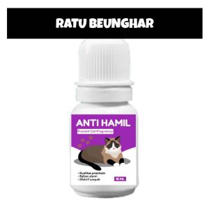 Obat ANTI HAMIL kucing 15ml | mencegah kehamilan dan proses ovulasi pada kucing | obat kb kucing