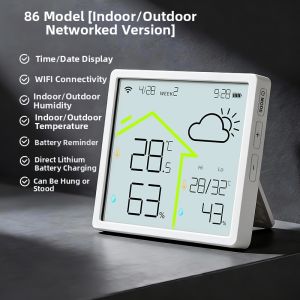 High Precision Indoor Home Humidity and Temperature Meter