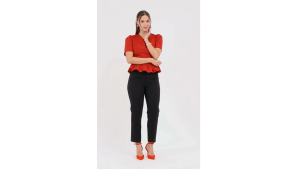 Badomoda DEPHIA Filipiniana String Peplum Blouse