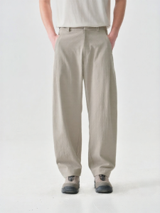 Stereoscopic Pleat Wide Leg Casual Pants