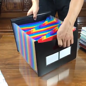 A4 Large Capacity File Folder Document 13/25 Pockets Color Insert Multi-layer Music Score Waterproof Folder Document Bag 文件袋